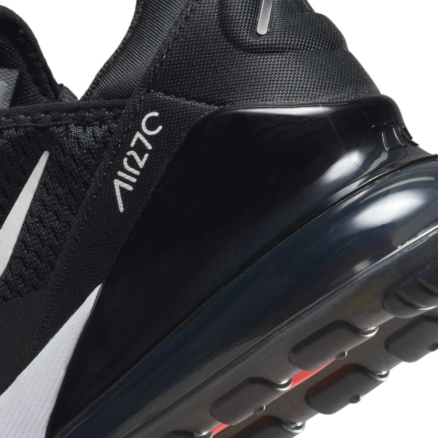 Nike Air Max 270 Big Kids Black/White-Anthracite Denim Exchange
