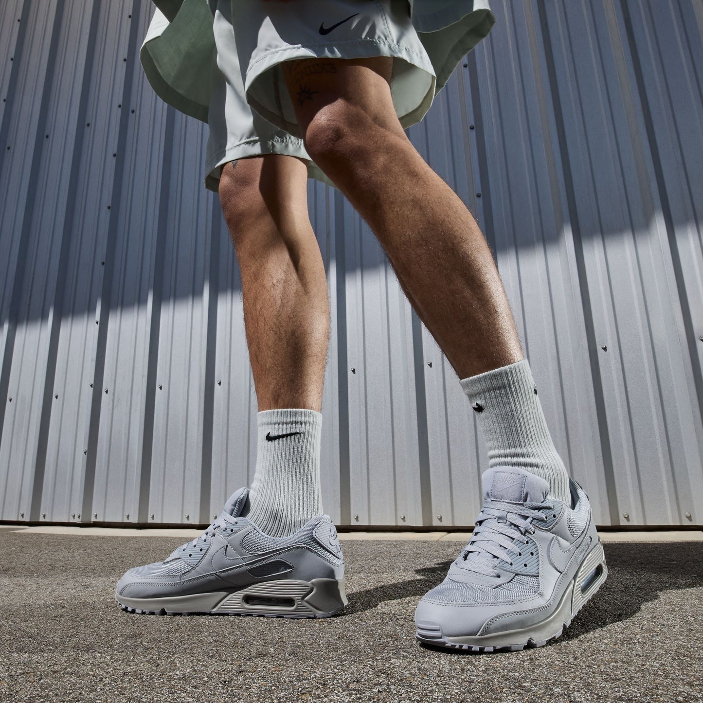 Nike Mens Air Max 90 - Wolf Grey Denim Exchange