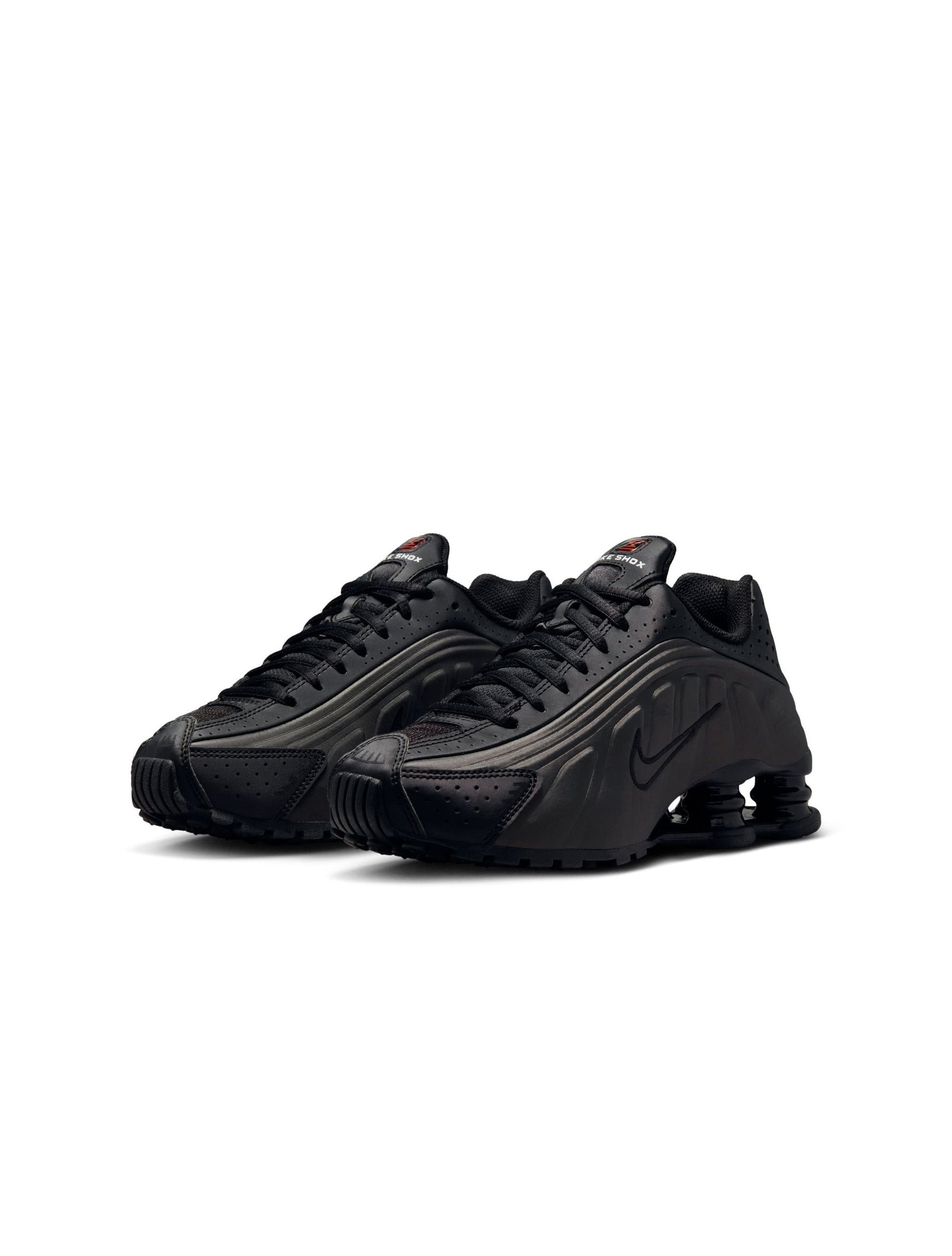 Nike Big Kids Shox R4 - Black Denim Exchange