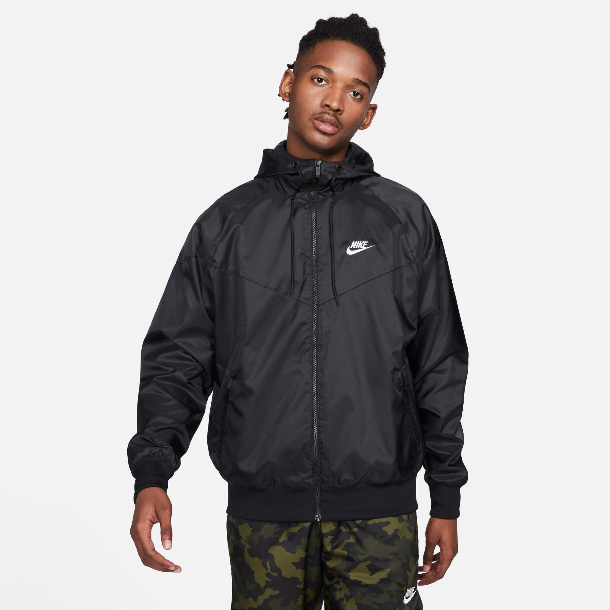 Nike Windbreaker Woven Jacket - Black Denim Exchange