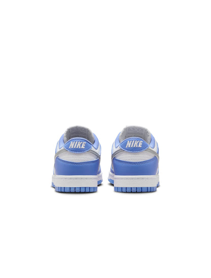 Nike Womens Dunk Low - Royal Pulse/Metallic Silver Denim Exchange
