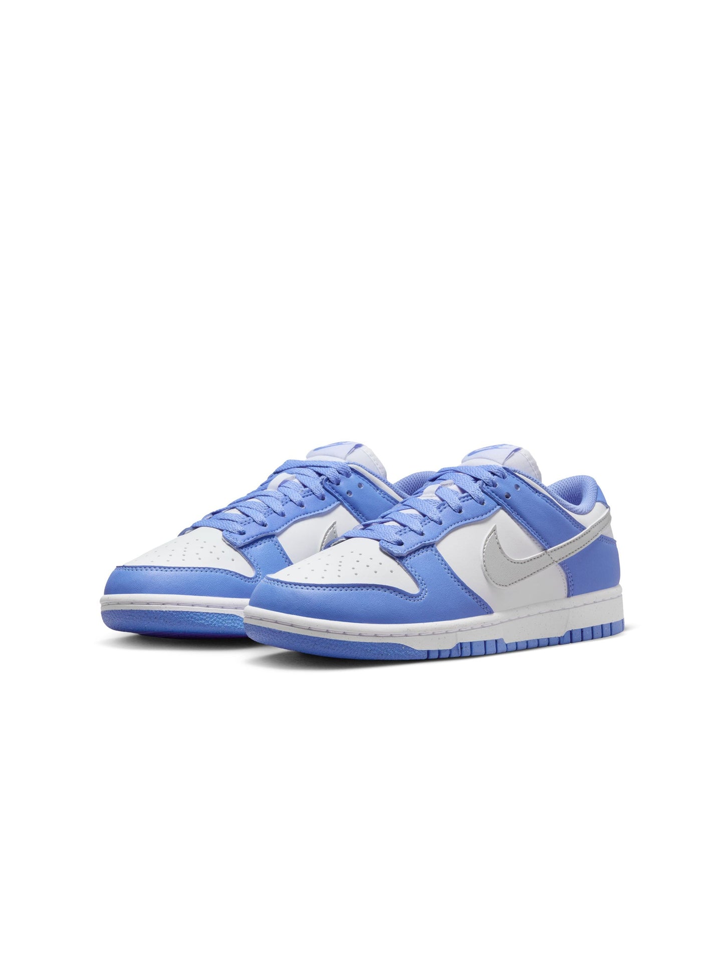 Nike Womens Dunk Low - Royal Pulse/Metallic Silver Denim Exchange