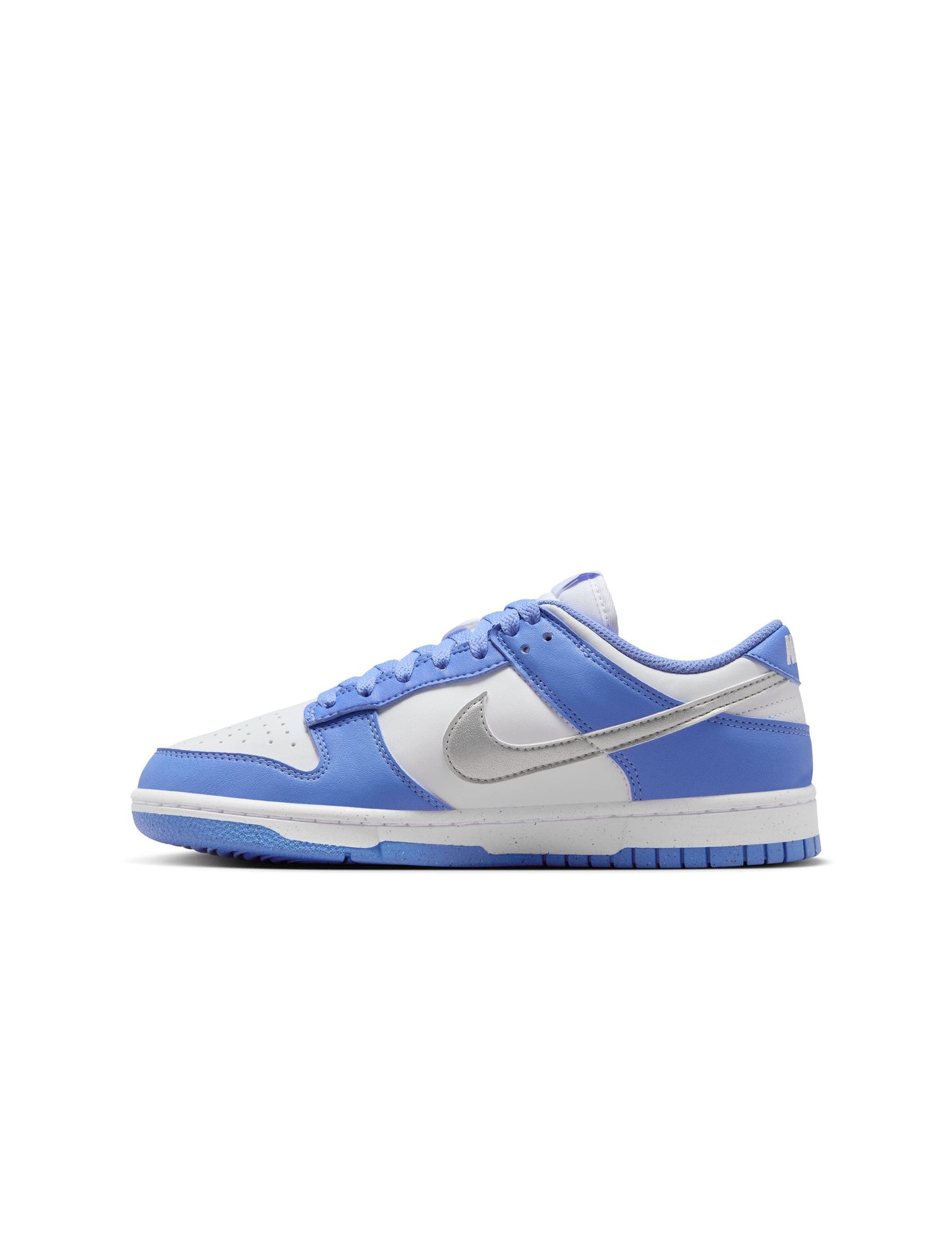 Nike Womens Dunk Low - Royal Pulse/Metallic Silver Denim Exchange