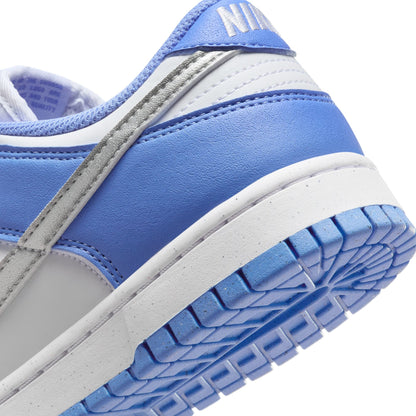 Nike Womens Dunk Low - Royal Pulse/Metallic Silver Denim Exchange
