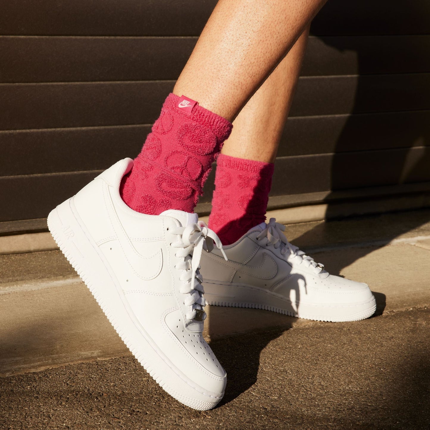 Nike Womens Air Force 1 '07 - Triple White Denim Exchange
