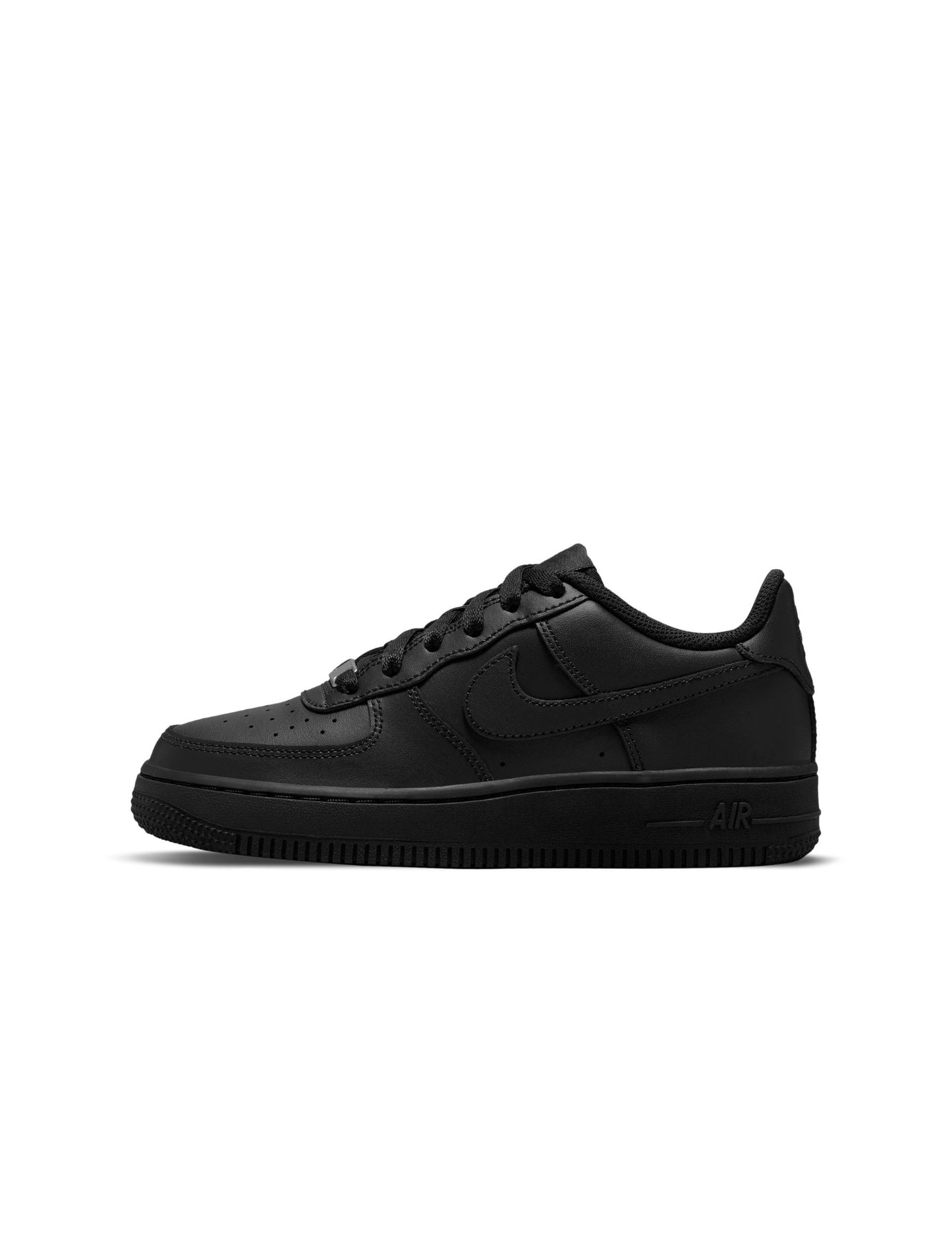 Nike Big Kids Air Force 1 Le - Black/Black Denim Exchange