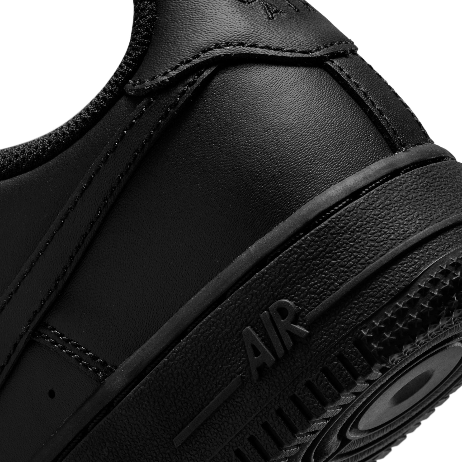 Nike Big Kids Air Force 1 Le - Black/Black Denim Exchange