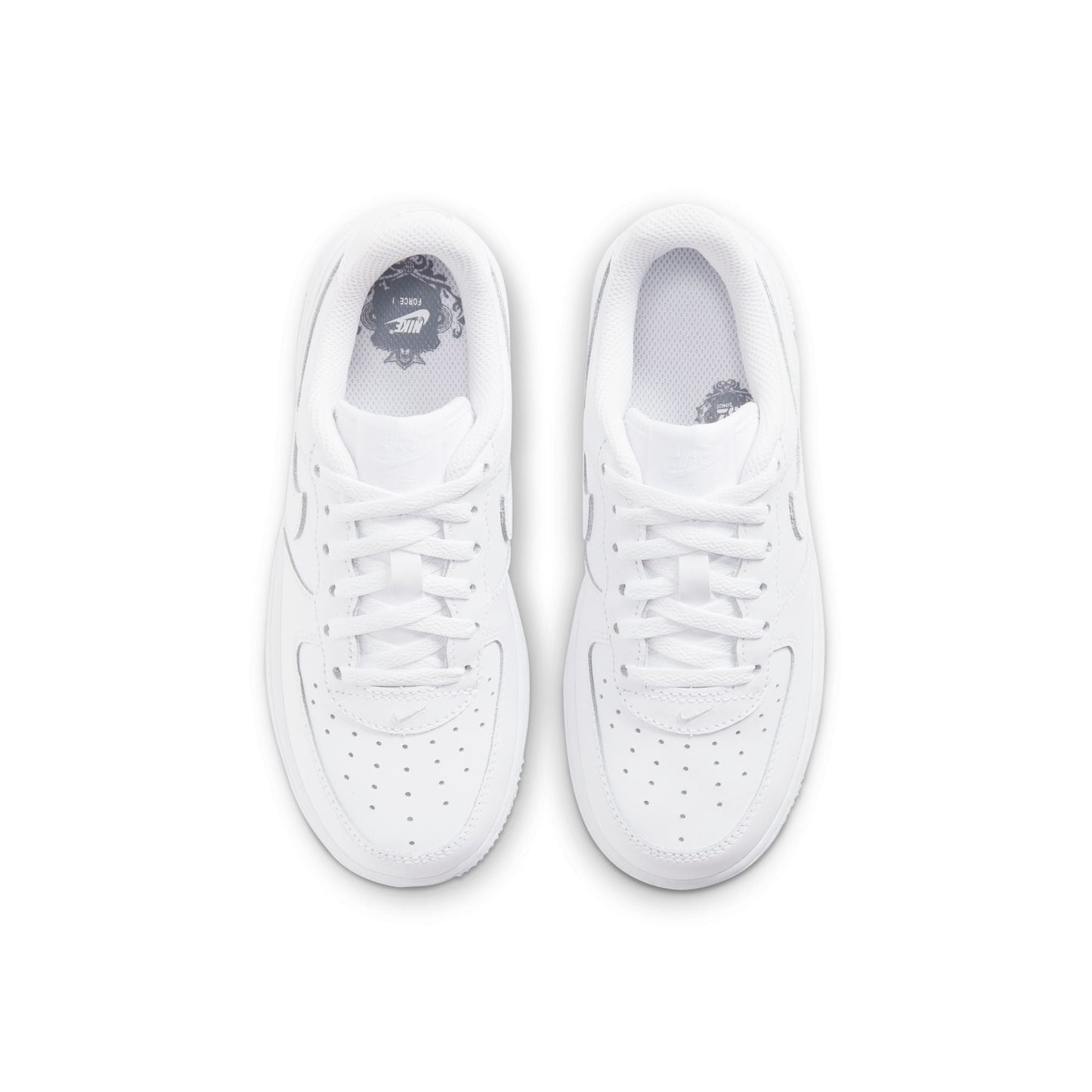 Nike Force 1 Le (PS) White/White Denim Exchange