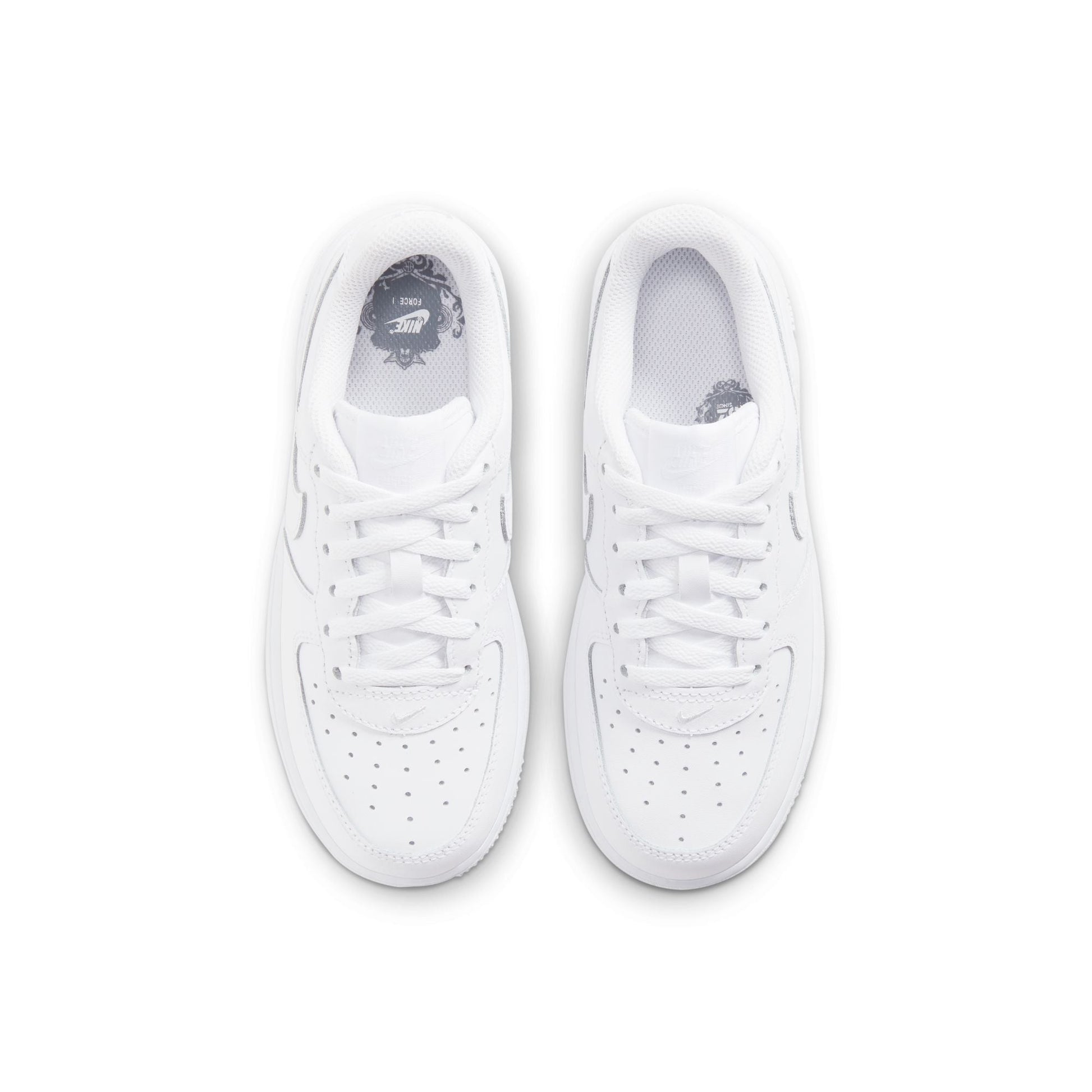 Nike Force 1 Le (PS) White/White Denim Exchange