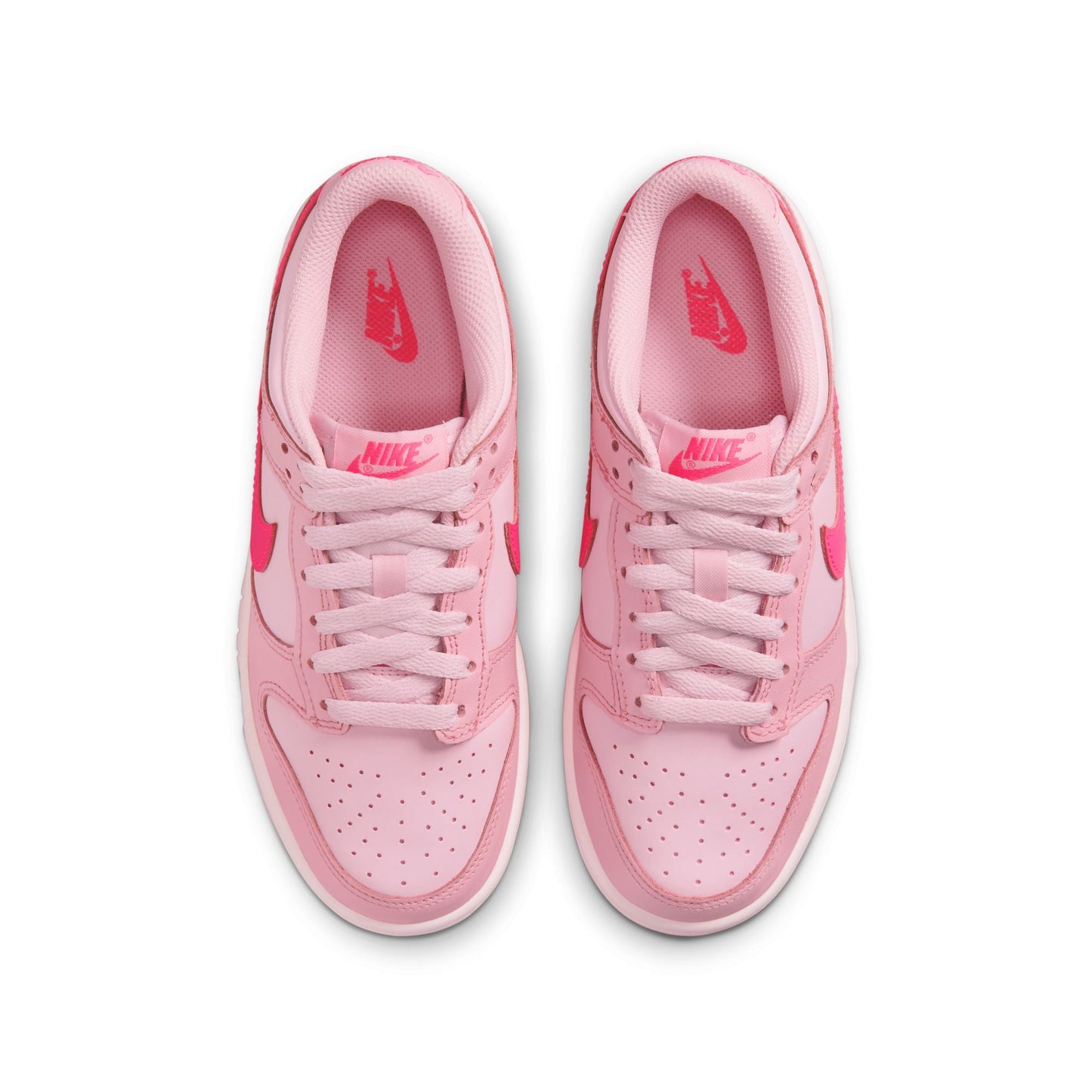 Nike Big Kids Dunk Low - Soft Pink Denim Exchange