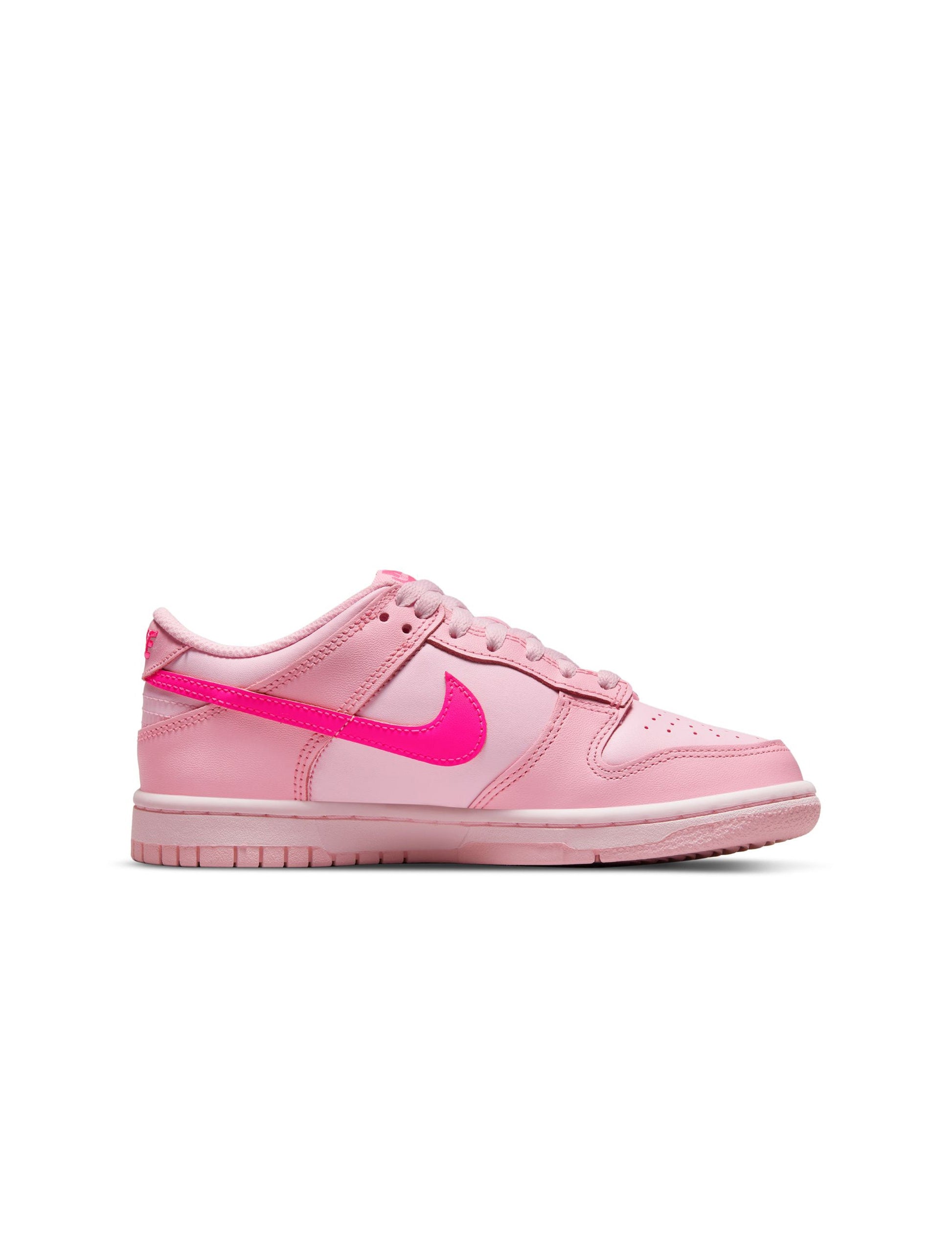 Nike Big Kids Dunk Low - Soft Pink Denim Exchange
