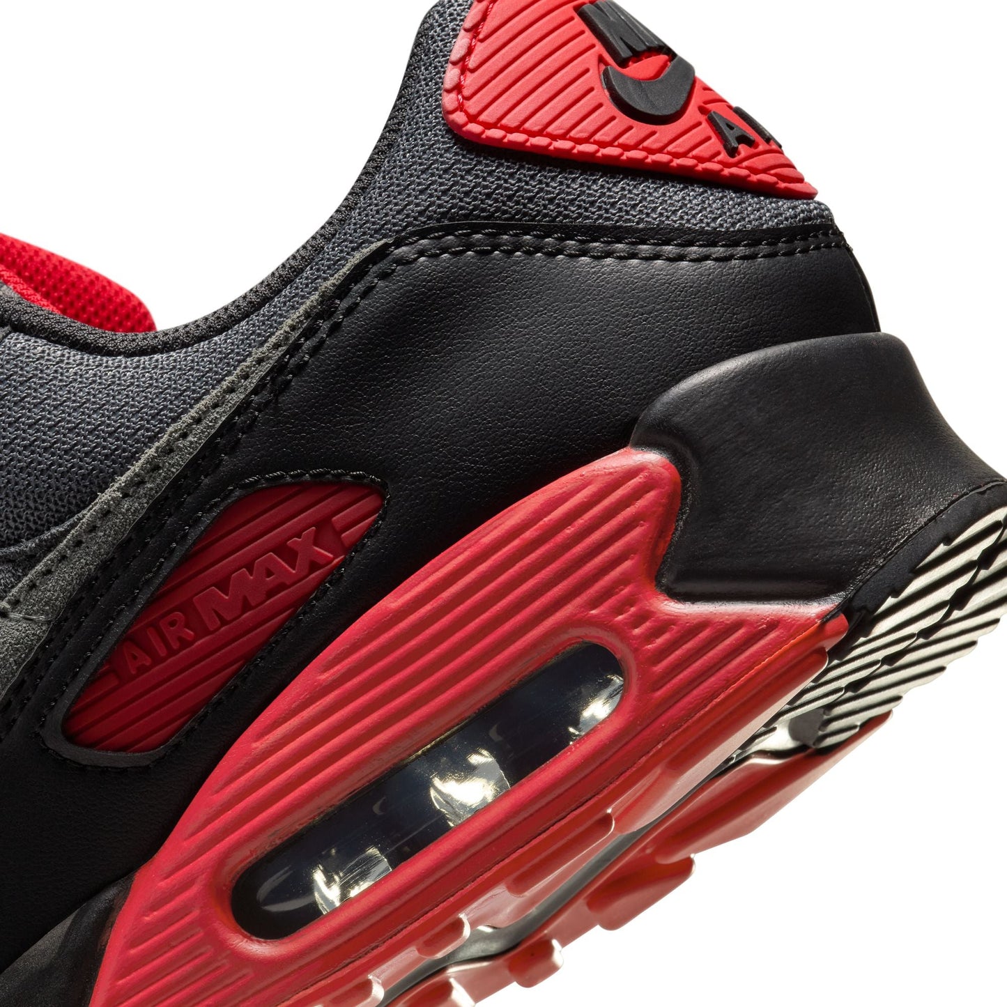 Nike Mens Air Max 90 - Grey/Red Denim Exchange