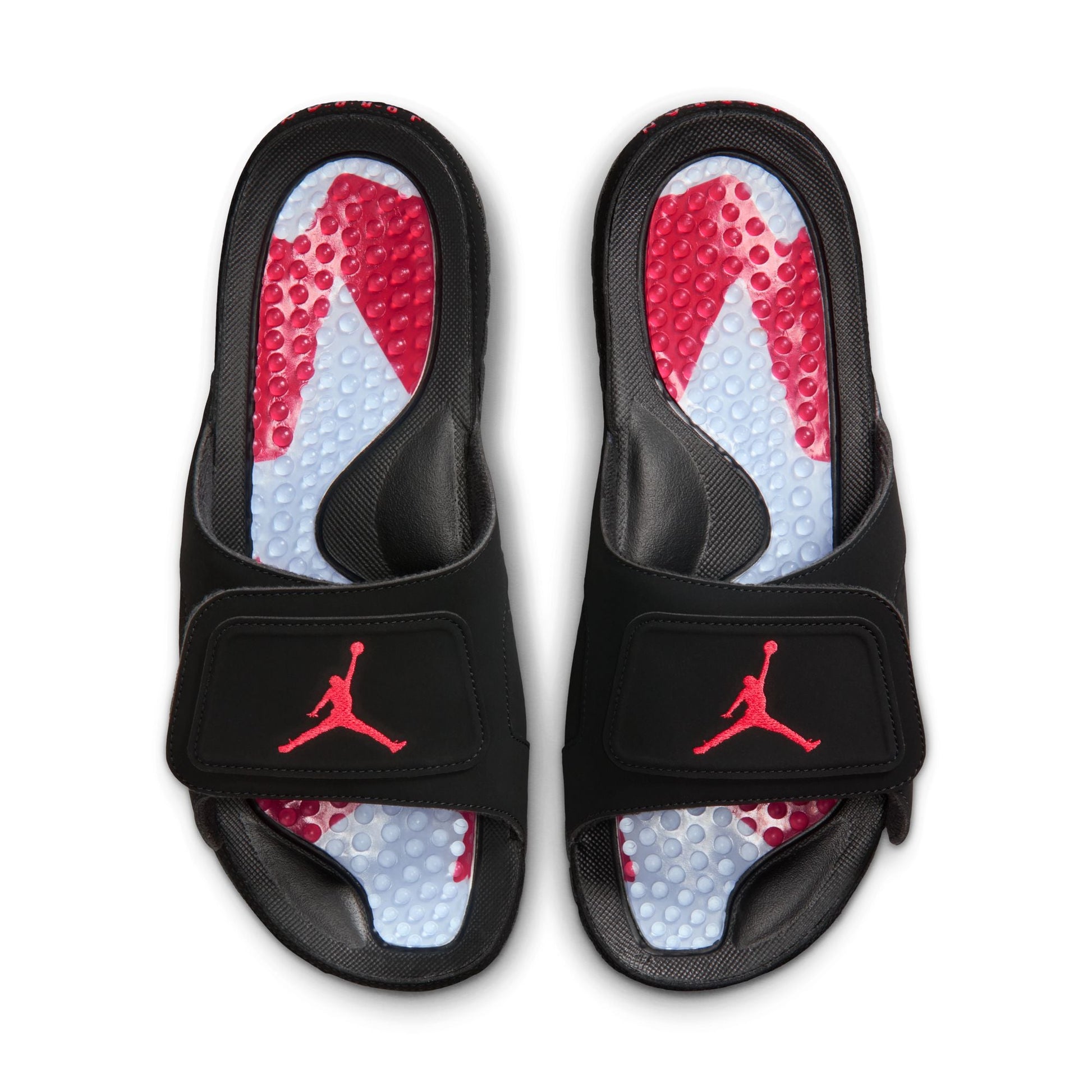 Air Jordan Mens Hydro Vi Retro Sandals - Black/Infrared 23 Denim Exchange