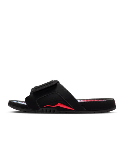 Air Jordan Mens Hydro Vi Retro Sandals - Black/Infrared 23 Denim Exchange