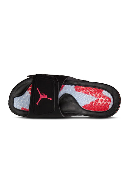 Air Jordan Mens Hydro Vi Retro Sandals - Black/Infrared 23 Denim Exchange