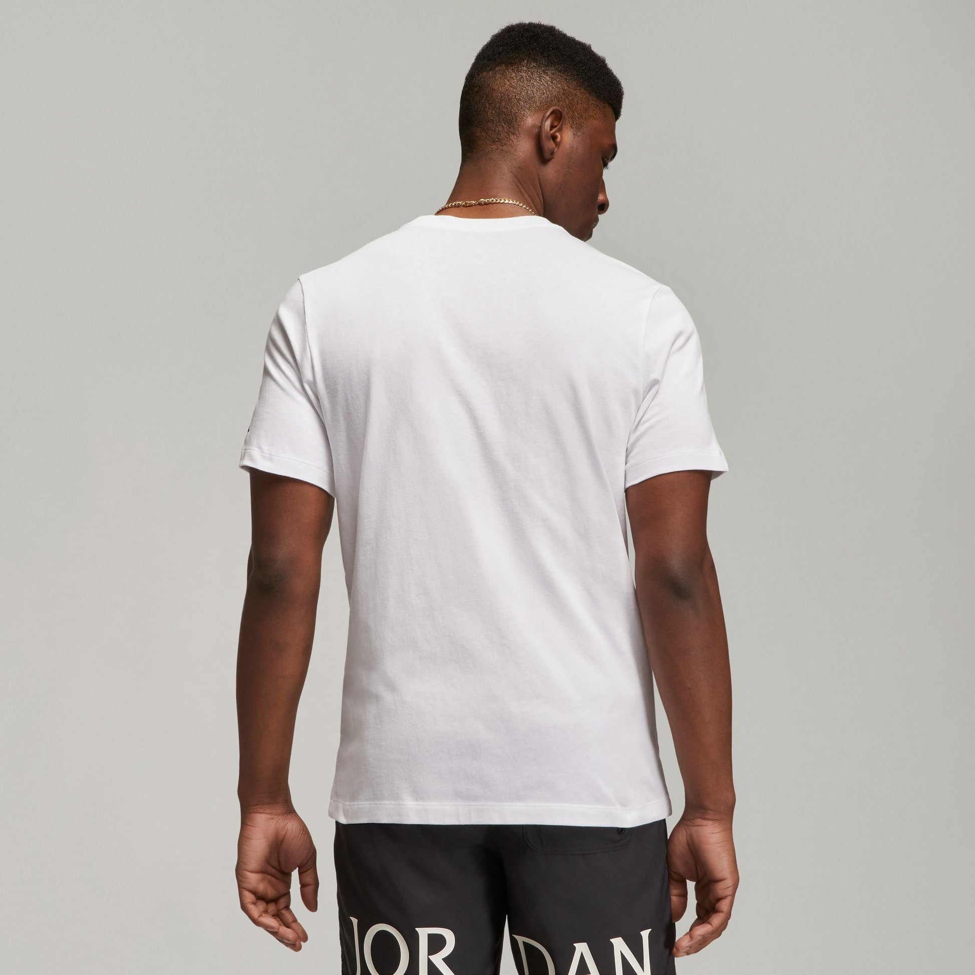 Air Jordan Mens Air Tee - White/Black Denim Exchange