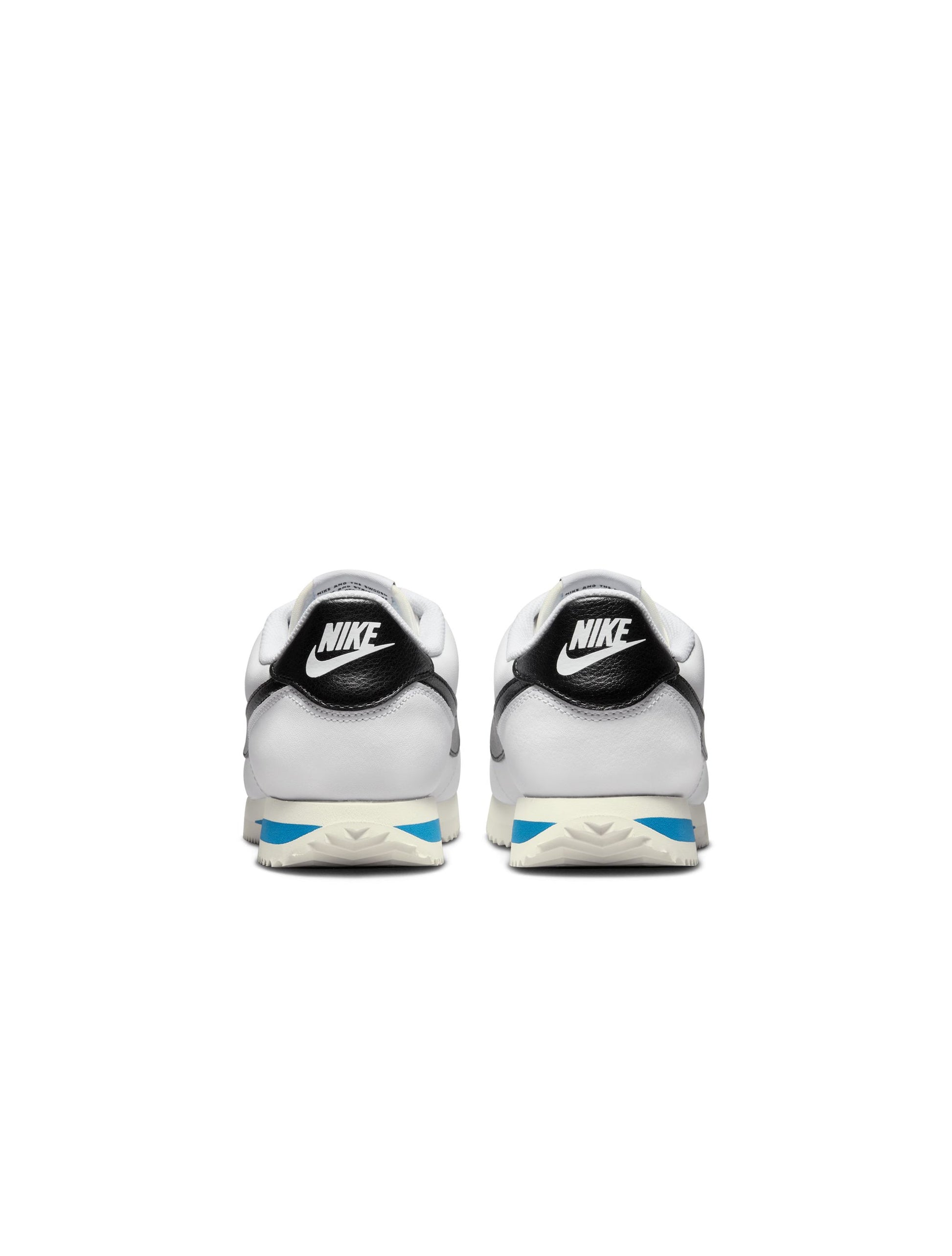 Nike Womens Cortez Leather - White/Black Denim Exchange