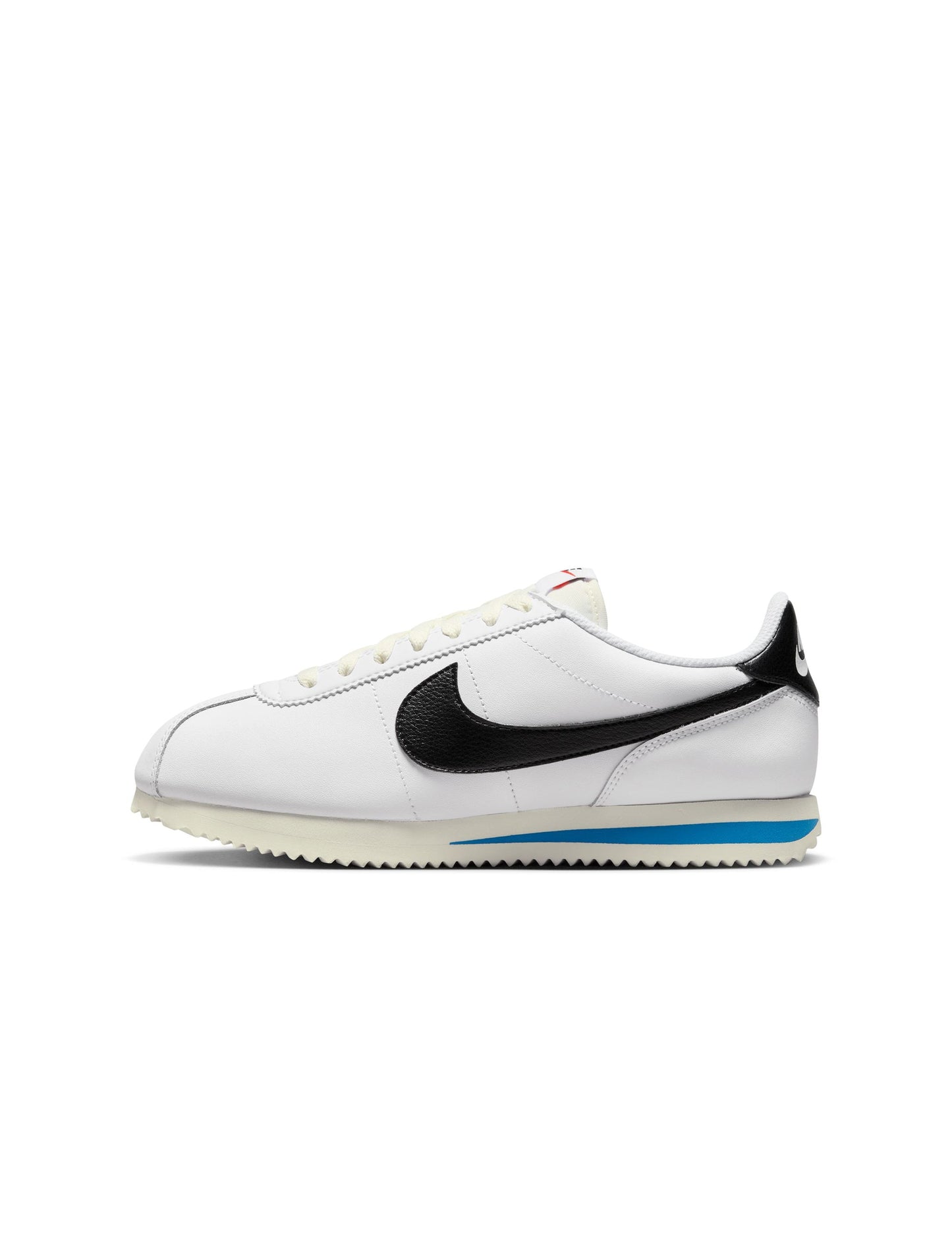 Nike Womens Cortez Leather - White/Black Denim Exchange