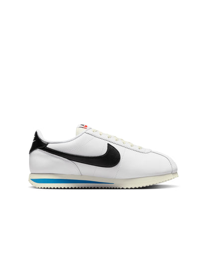 Nike Womens Cortez Leather - White/Black Denim Exchange