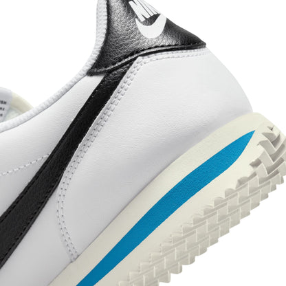 Nike Womens Cortez Leather - White/Black Denim Exchange