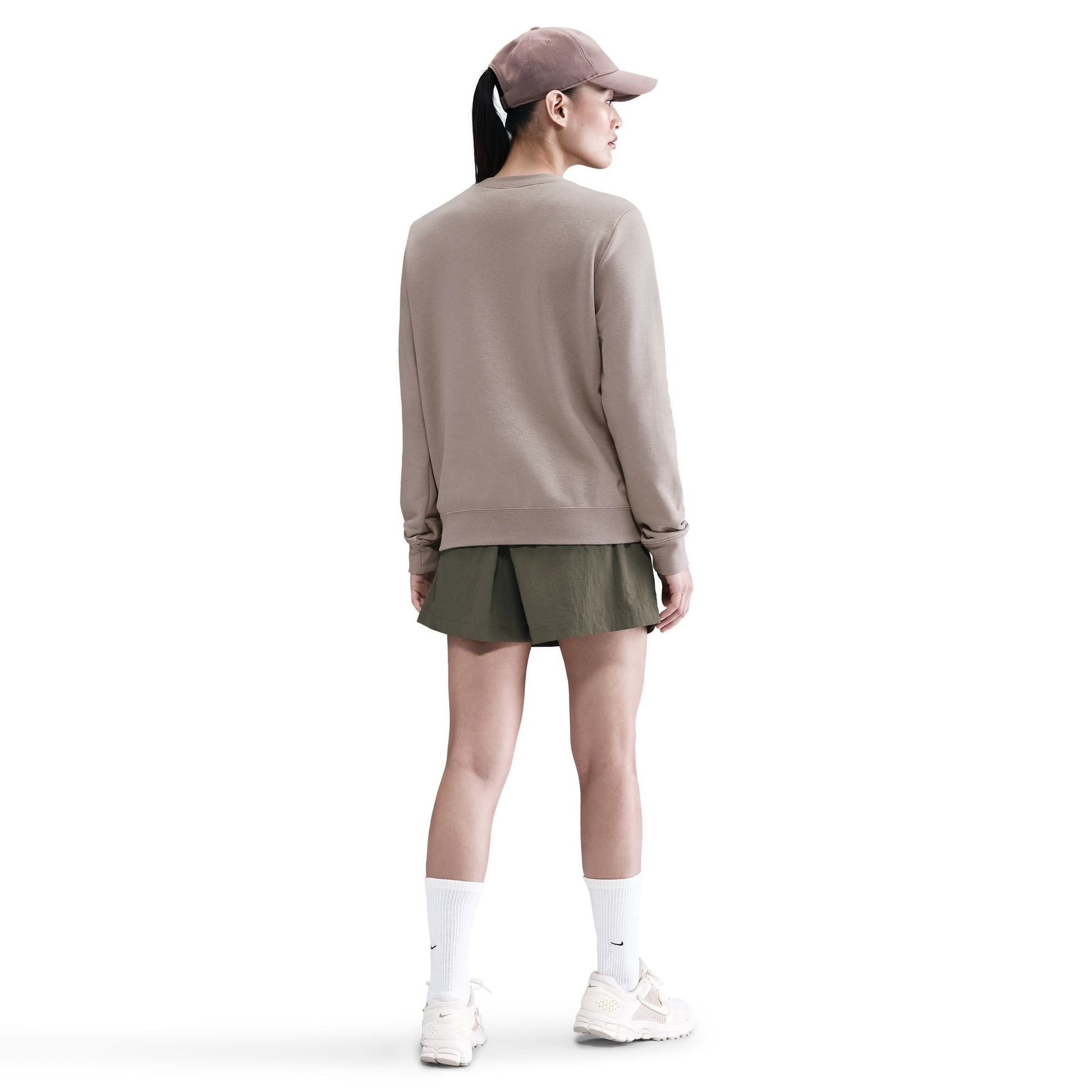 Nike Women's Sportswear Club Fleece Crewneck - Malt Denim Exchange