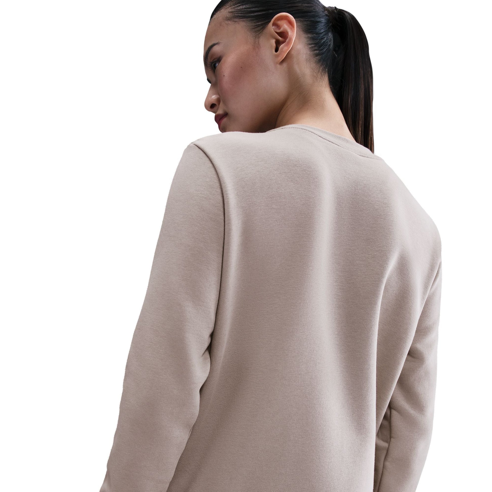 Nike Women's Sportswear Club Fleece Crewneck - Malt Denim Exchange