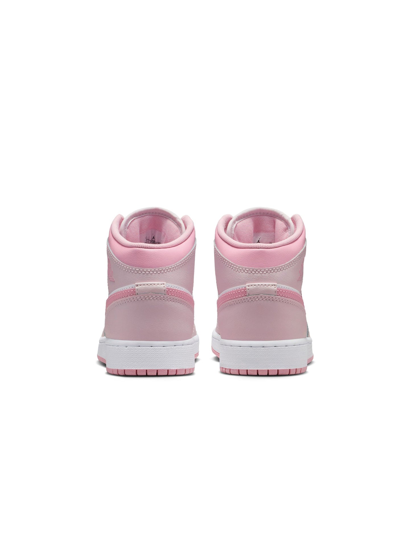 Air Jordan Big Kids 1 Mid - Pearl Pink Denim Exchange