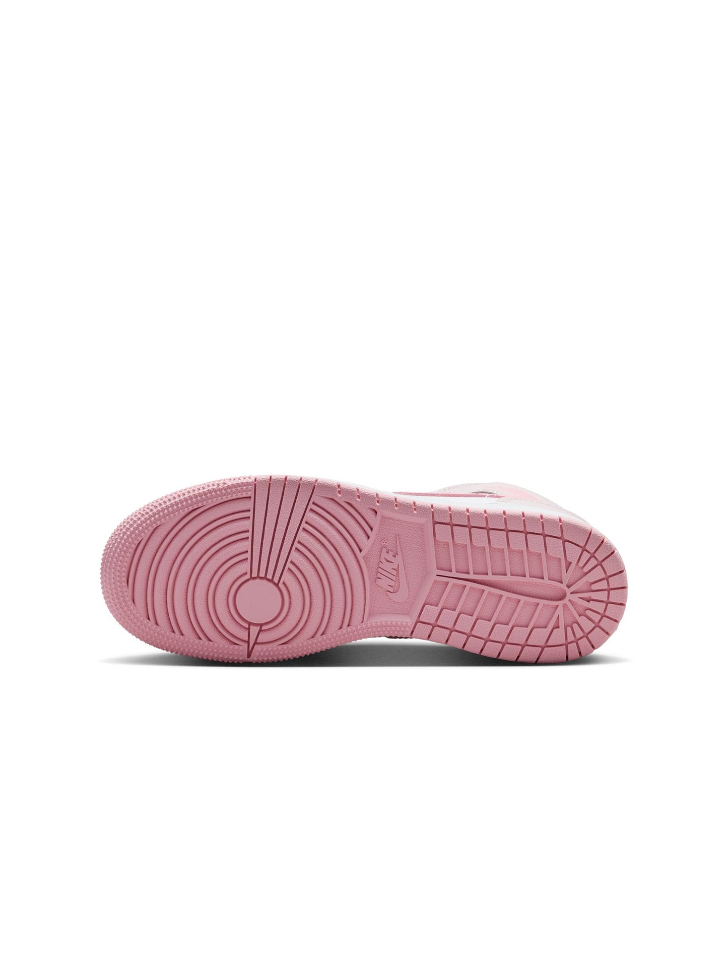 Air Jordan Big Kids 1 Mid - Pearl Pink Denim Exchange
