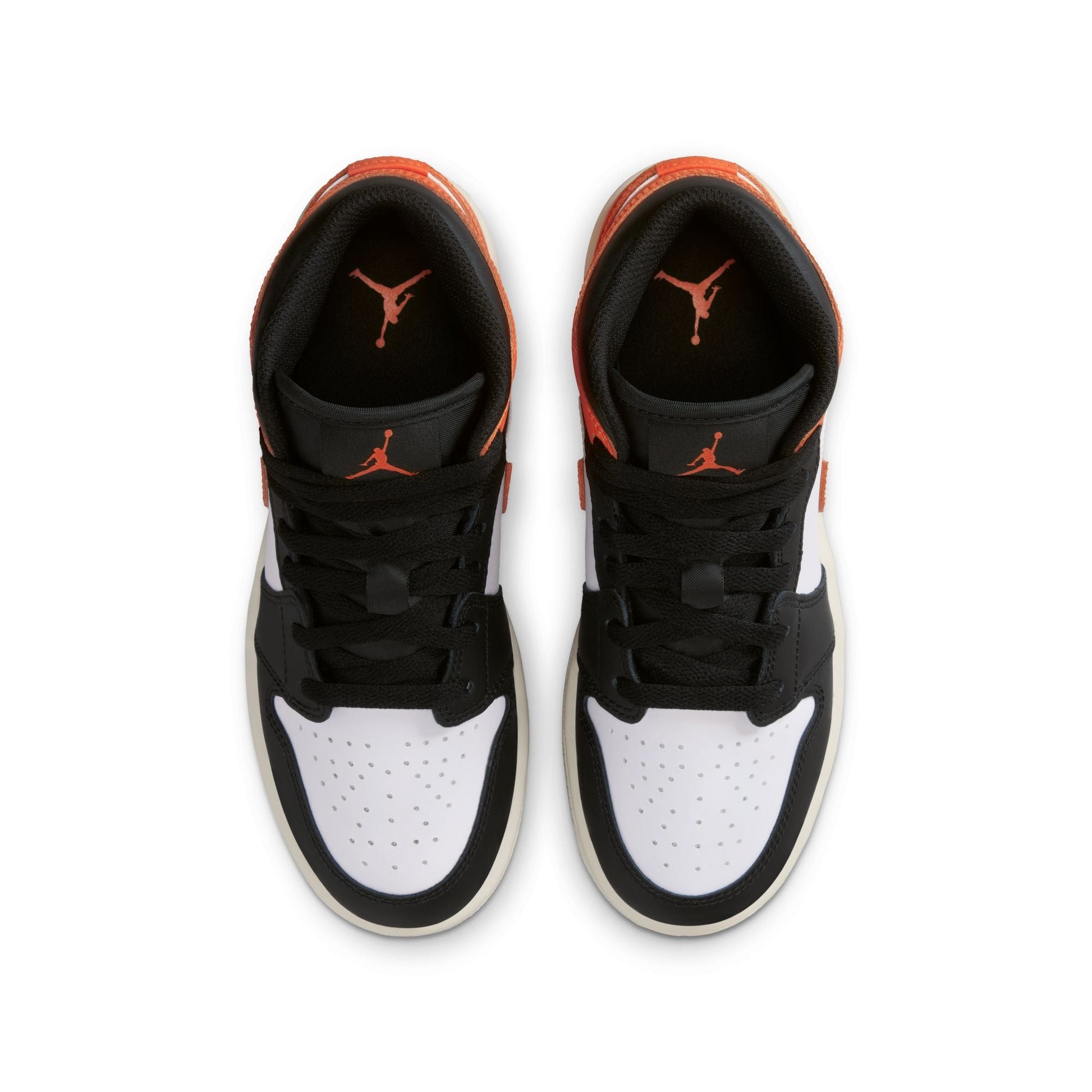 Air Jordan Big Kids 1 Mid - Starfish Denim Exchange