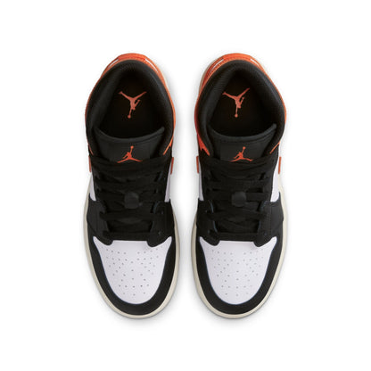 Air Jordan Big Kids 1 Mid - Starfish Denim Exchange