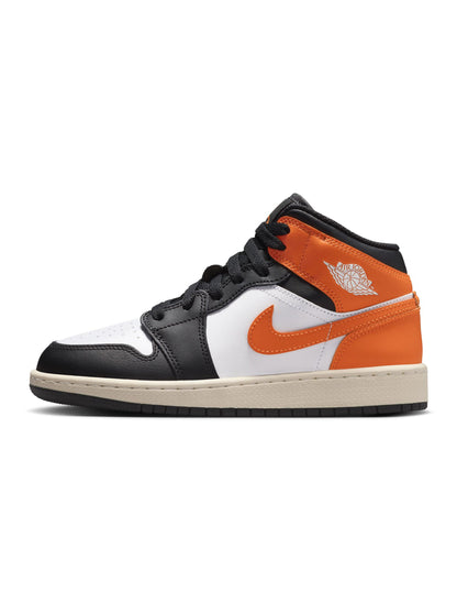 Air Jordan Big Kids 1 Mid - Starfish Denim Exchange