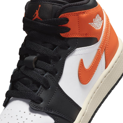Air Jordan Big Kids 1 Mid - Starfish Denim Exchange
