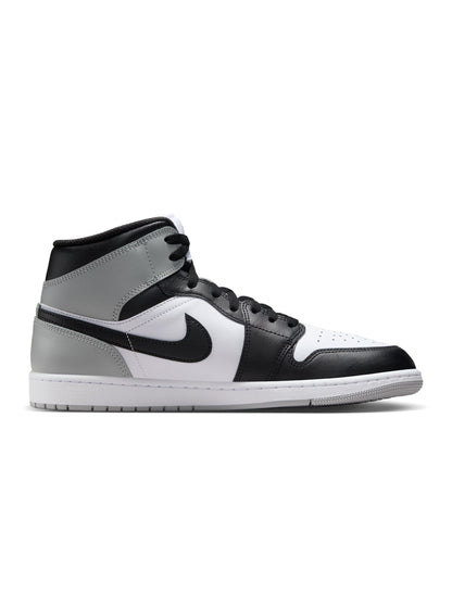 Air Jordan Mens 1 Mid - White/Smoke Grey Denim Exchange