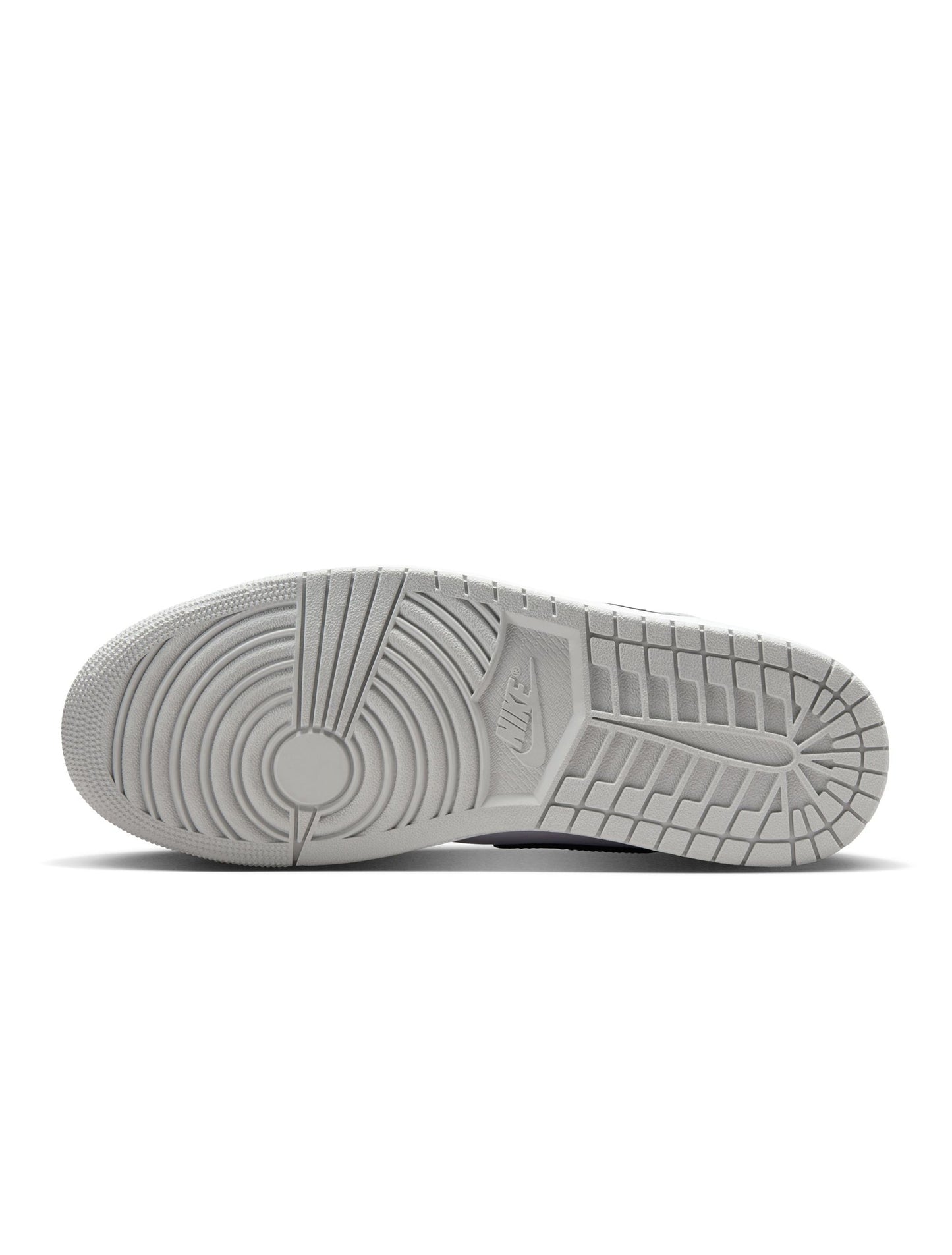 Air Jordan Mens 1 Mid - White/Smoke Grey Denim Exchange