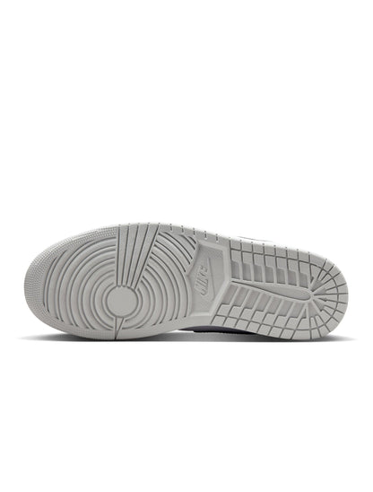 Air Jordan Mens 1 Mid - White/Smoke Grey Denim Exchange