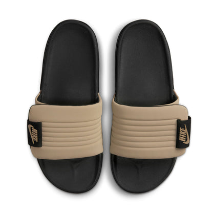 Nike Mens Offcourt Adjust Slides - Black/Khaki Denim Exchange
