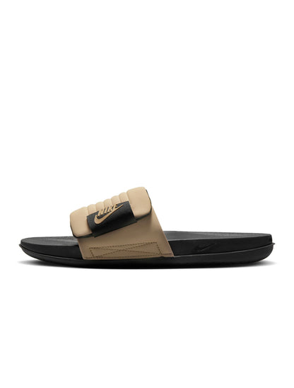 Nike Mens Offcourt Adjust Slides - Black/Khaki Denim Exchange