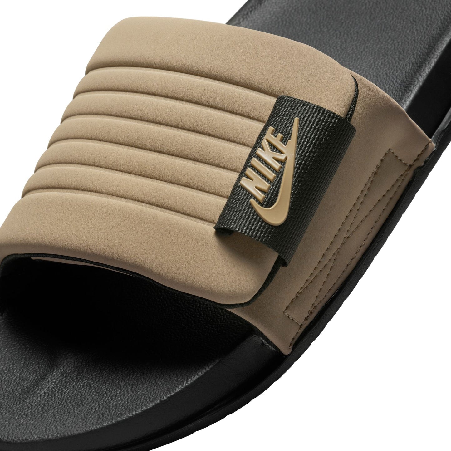Nike Mens Offcourt Adjust Slides - Black/Khaki Denim Exchange