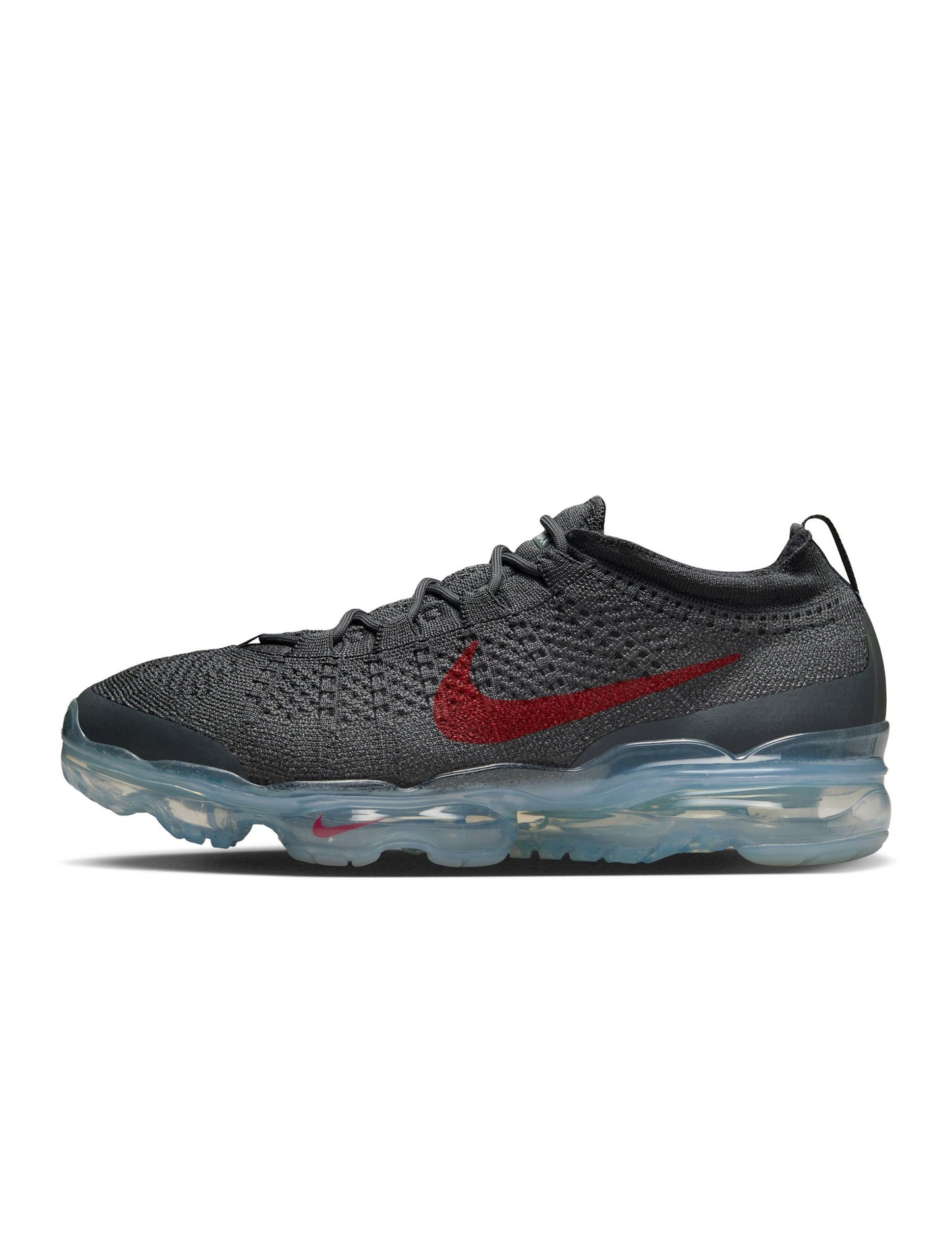 Nike Mens Air Vapormax 2023 Flyknit - Dark Grey/Gym Red Denim Exchange