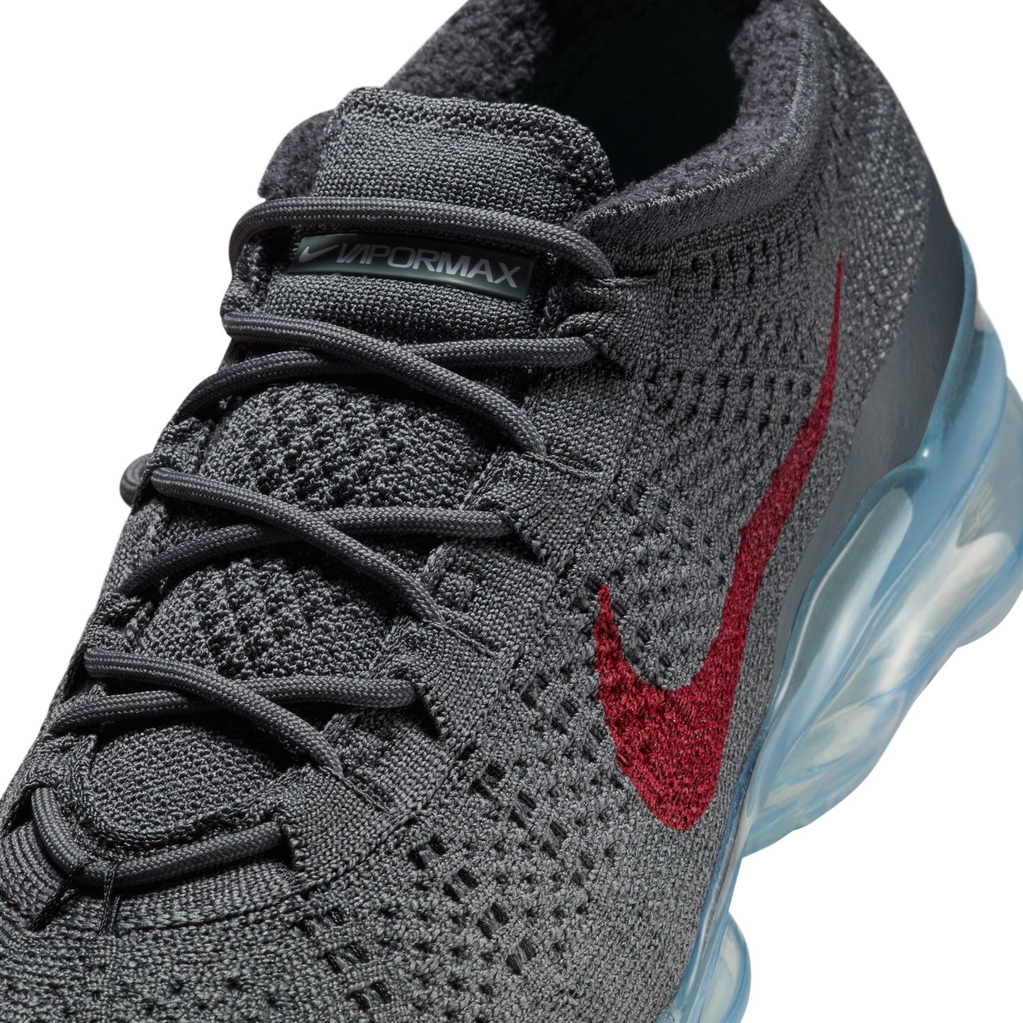 Nike Mens Air Vapormax 2023 Flyknit - Dark Grey/Gym Red Denim Exchange