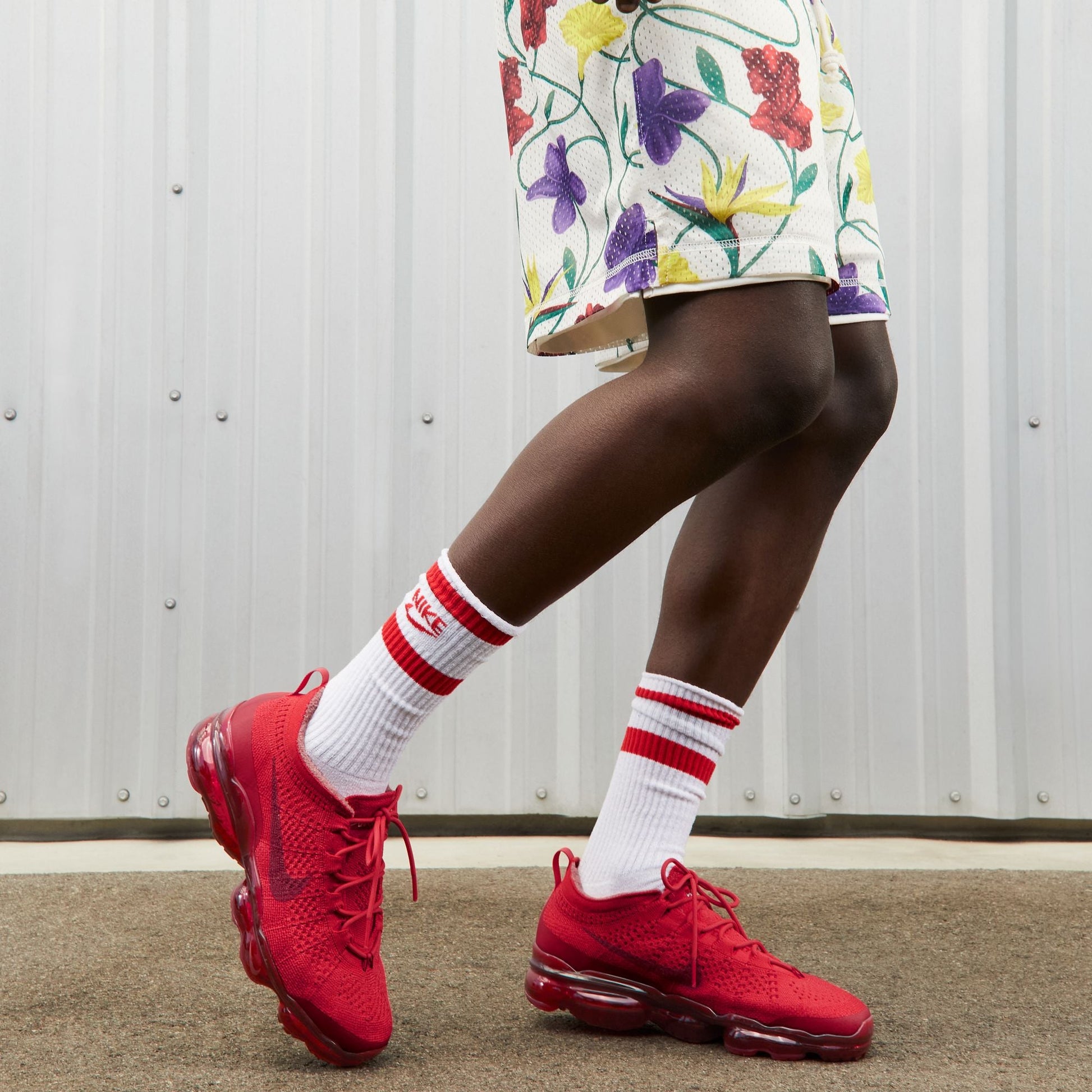 Nike Men’s Air VaporMax 2023 Flyknit - Track Red Denim Exchange