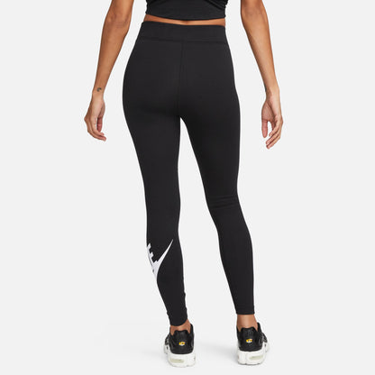 Nike Womens High-Waisted Leggings - Black Denim Exchange