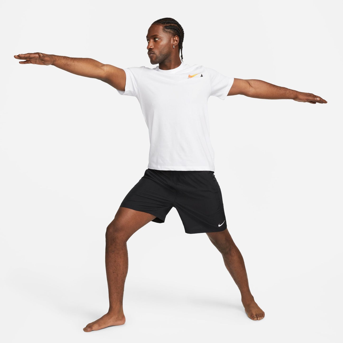Nike Men's Form Dri-Fit Shorts - Black Denim Exchange