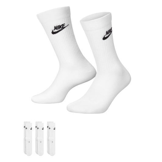 Nike 3-Pack Sportswear Everyday Essential Socks - White Denim Exchange