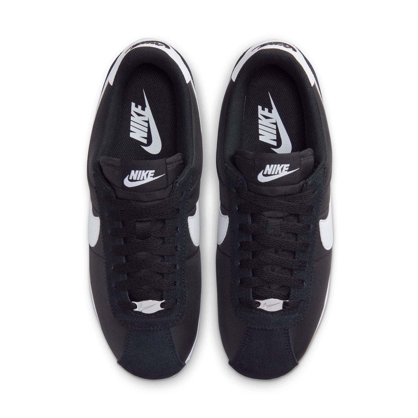 Nike Womens Cortez - Black/White Denim Exchange