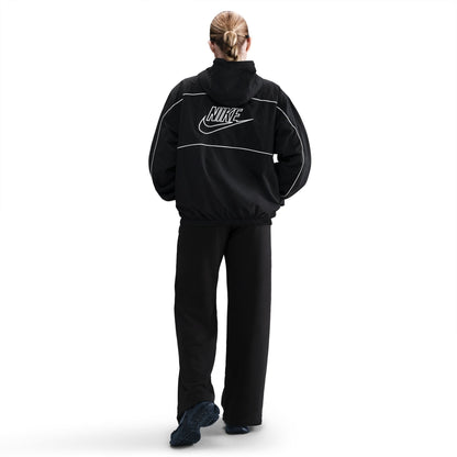 Nike Women's Mid-Rise Wide-Leg Sweatpants - Black Denim Exchange