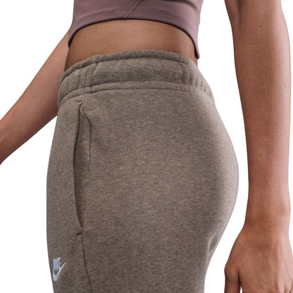 Nike Women's Mid-Rise Wide-Leg Sweatpants - Mink Brown Denim Exchange