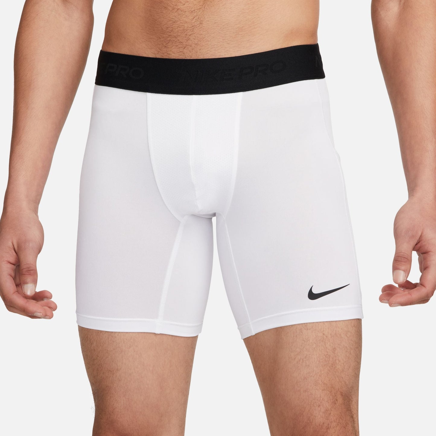 Nike Mens Pro Workout Shorts - White Denim Exchange