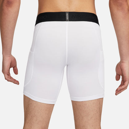 Nike Mens Pro Workout Shorts - White Denim Exchange