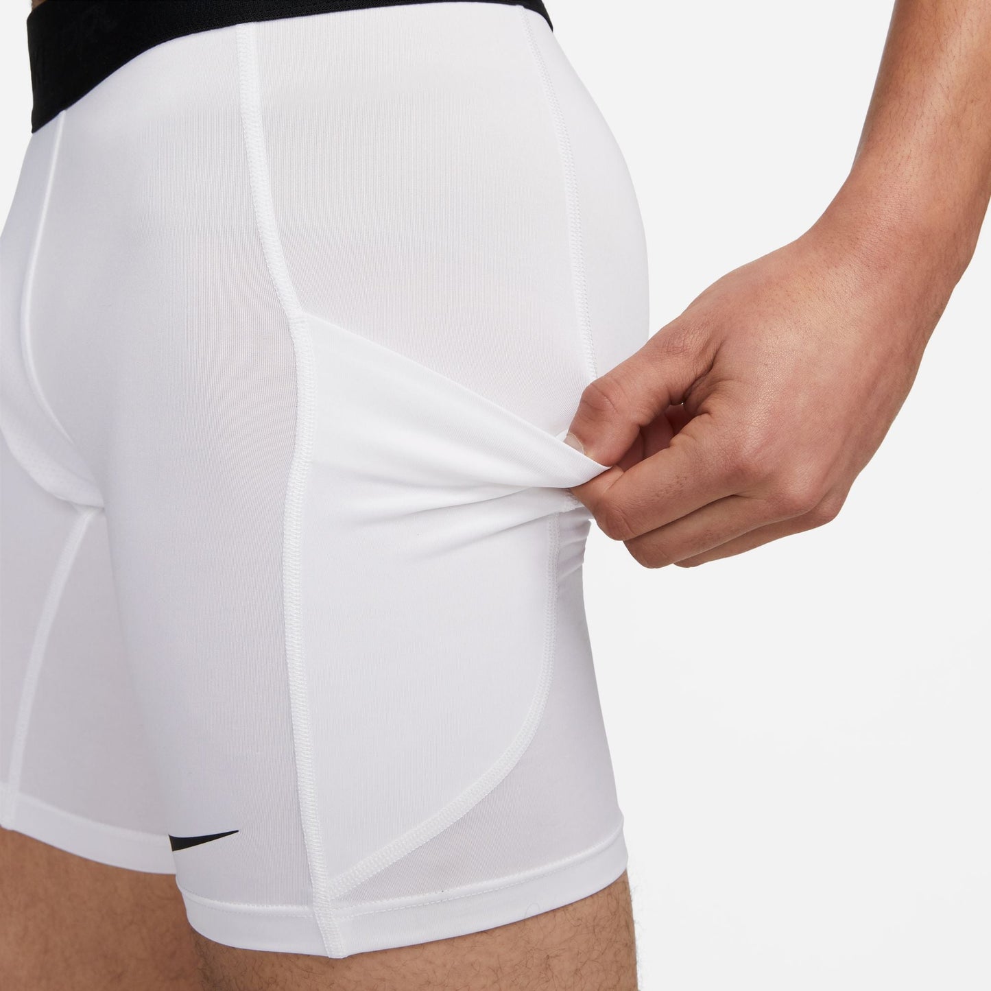 Nike Mens Pro Workout Shorts - White Denim Exchange